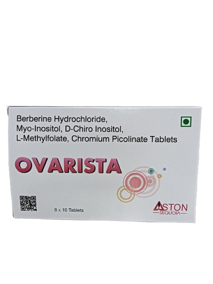 Ovarista — strip of 10 tablets, 4-in-1 PCOS support by Aston Sequoia